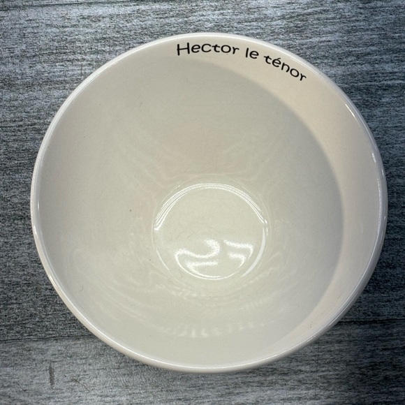 Cats Of Paris Kiss That Frog Cleen Hector The Tenor Bowl Hector Le Tenor - Picture 3 of 9